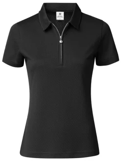 Daily Sports W Peoria Short Sleeve Polo Shirt - Black