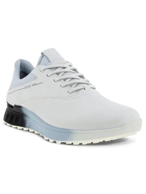 Ecco M S-Three Golf Shoes - White/Black