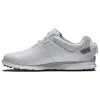 Footjoy Women'S Pro Sl Boa '22 Golf Shoes - White/Silver