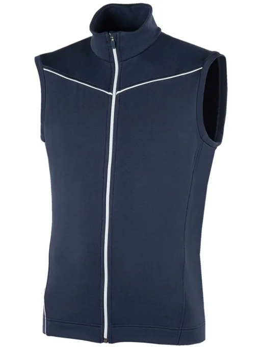 Galvin Green Davon Insula Vest - Navy/White