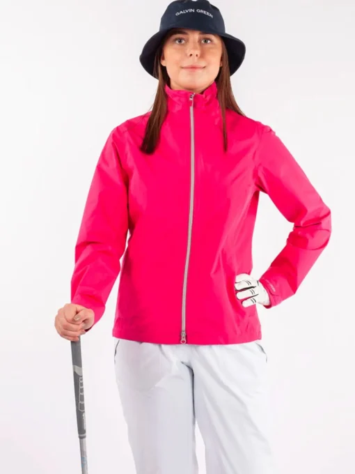 Galvin Green Women'S Alice Gore-Tex Paclite Rain Jacket - Deep Pink
