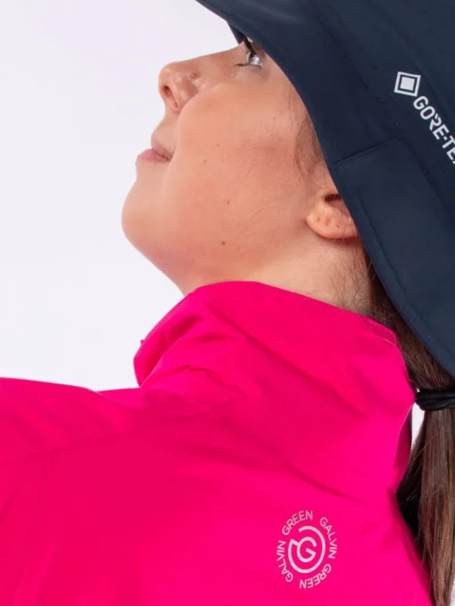 Galvin Green Women'S Alice Gore-Tex Paclite Rain Jacket - Deep Pink