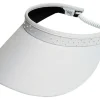 Glove It Bling Crystal Coil Visor - White