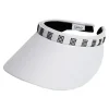 Glove It Bling Crystal Square Clip Visor - White