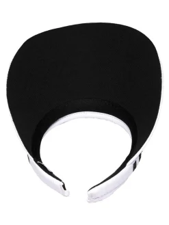 Glove It Bling Crystal Square Clip Visor - White