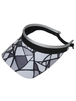 Glove It Women'S Visor - Onyx Geo