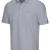 Greg Norman Classic Pique Shark Polo - Sterling