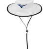 Mizuno Sun Hat - White/Navy