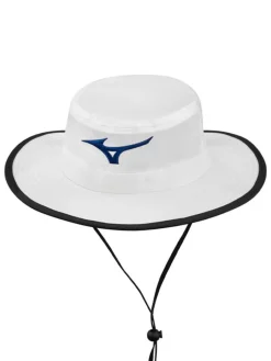 Mizuno Sun Hat - White/Navy