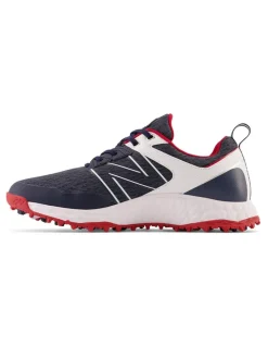 New Balance Fresh Foam Contend Sl (2E) Golf Shoes - Navy/Red