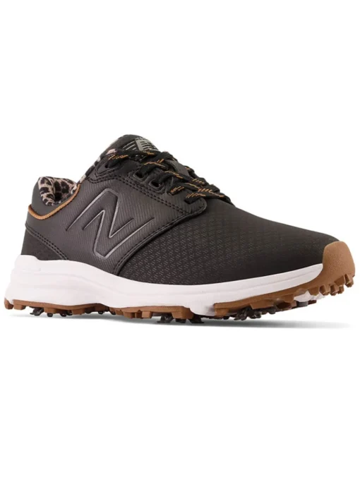 New Balance Women'S Brighton Golf Shoes - Black/Gum
