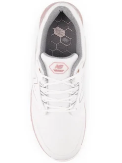 New Balance Women'S Fresh Foam Links Sl V2 Golf Shoes - White/Rose Gold