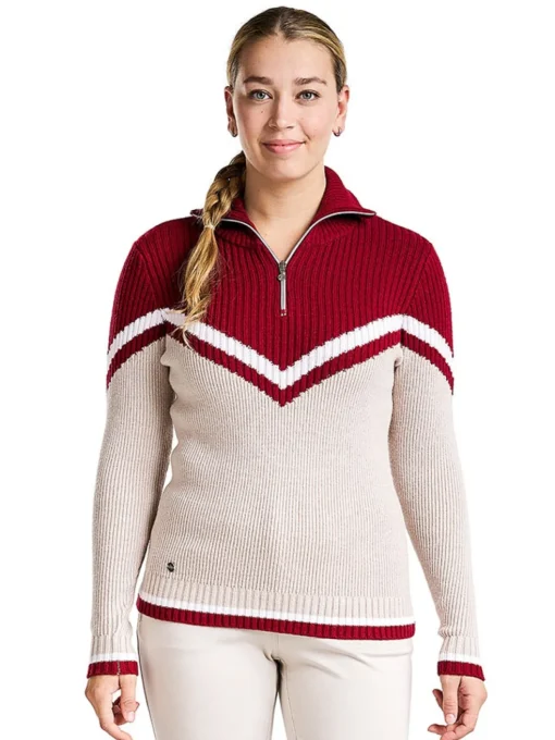 Nivo W Mabelyn Sweater - Cranberry