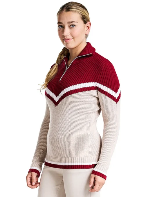 Nivo W Mabelyn Sweater - Cranberry