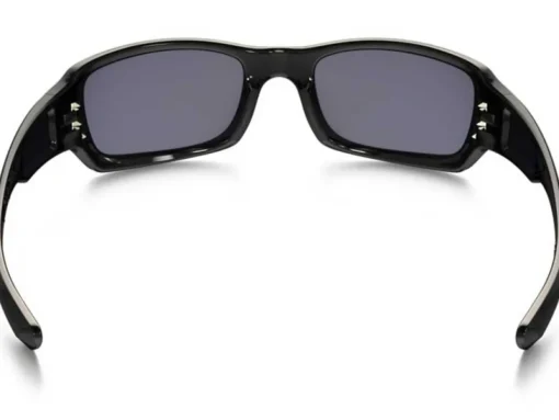 Oakley Fives Squared Sunglasses - Polished Black W/ Grey