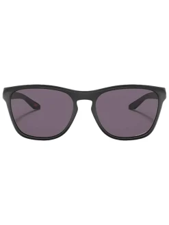 Oakley Manorburn Sunglasses - Matte Black W/ Prizm Grey