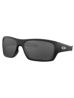 Oakley Turbine Sunglasses - Polished Black W/ Prizm Black Polarised