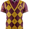 Official Nrl Fairway Golf Polo Shirt - Brisbane Broncos