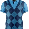 Official Nrl Fairway Golf Polo Shirt - Nsw Blues