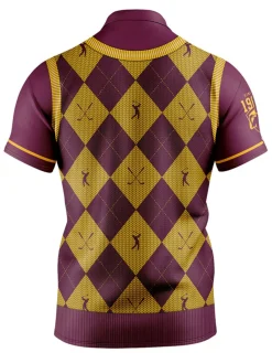 Official Nrl Fairway Golf Polo Shirt - Brisbane Broncos
