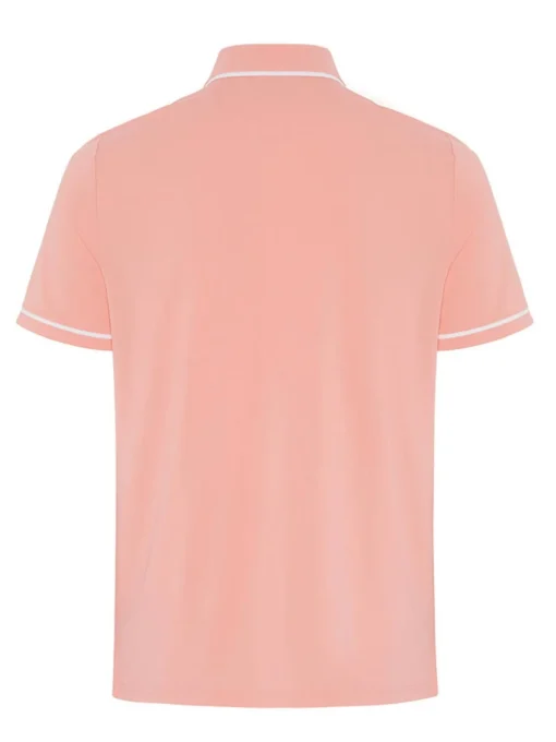 Original Penguin Heritage Oversized Pete Golf Polo - Strawberry Pink