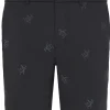 Original Penguin Pete Embroidered Golf Shorts - Caviar
