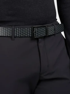 Original Penguin Reversible All Over Pete Printed Belt - Caviar
