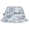 Original Penguin Vacation Pete Reversible Bucket Hat - Bright White