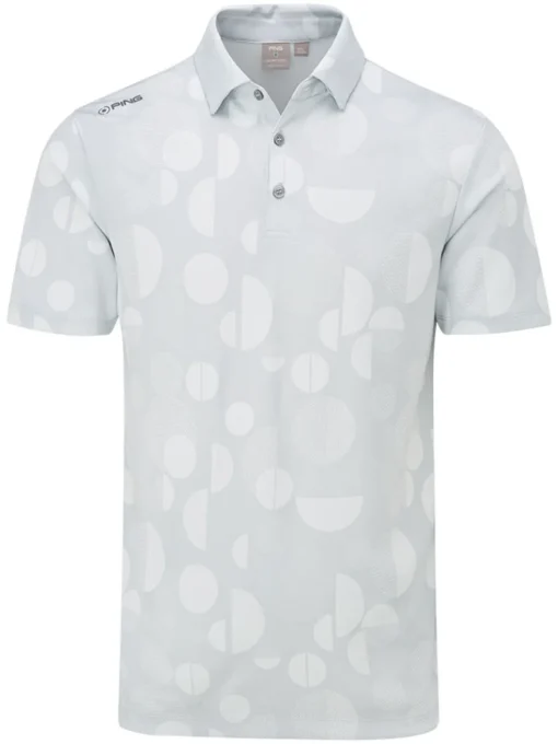Ping Jay Tailored Fit Polo - Pearl Grey