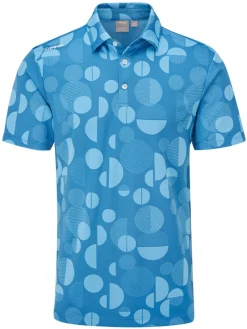 Ping Jay Tailored Fit Polo - Danube