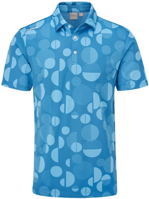 Ping Jay Tailored Fit Polo - Danube