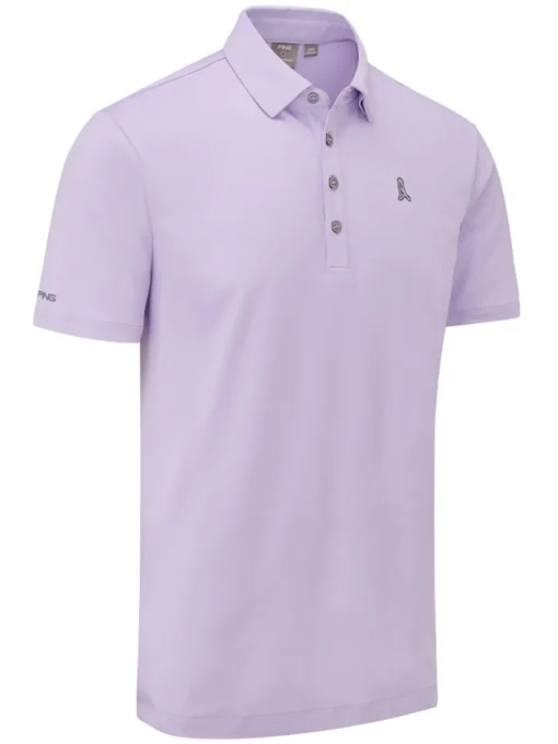 Ping Mr Ping Tailored Fit Polo - Cool Lilac