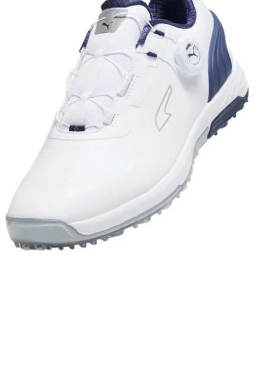 Puma Alphacat Nitro Disc Golf Shoes - Puma White/Puma Navy/Ash Grey