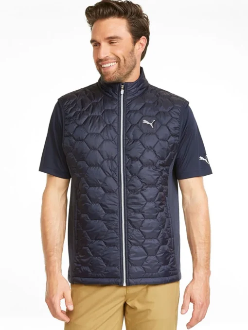 Puma Cloudspun Wrmlbl Vest - Navy Blazer