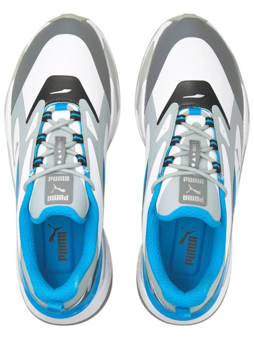 Puma Gs-Fast Golf Shoes - Puma White/Quarry/Ocean Dive