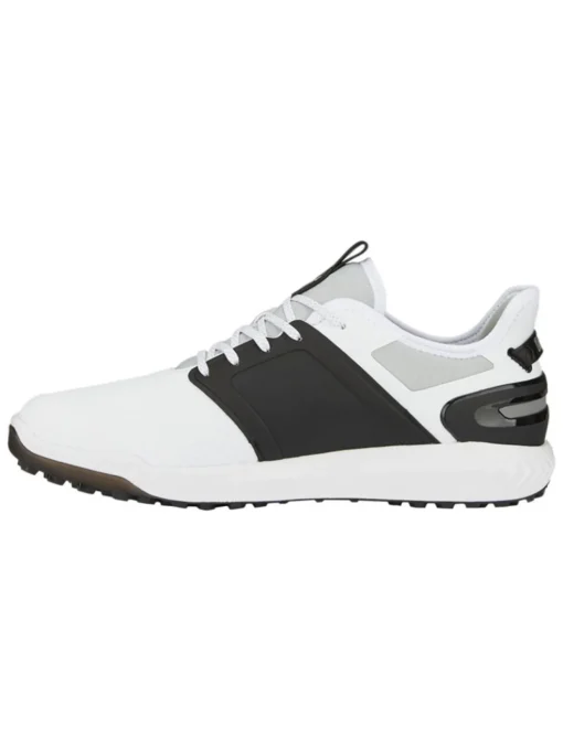 Puma Ignite Elevate Wide Golf Shoes - Puma White/Puma Black