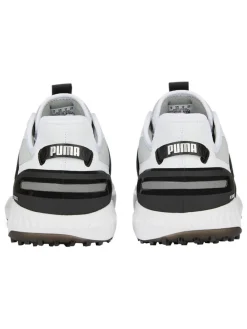 Puma Ignite Elevate Wide Golf Shoes - Puma White/Puma Black