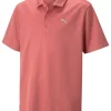 Puma Jr Boys Essential Polo - Heartfelt