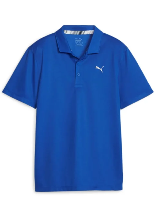 Puma Jr Boys Essential Polo - Festive Blue