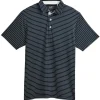 Puma Jr Boy'S Mattr Tucker Golf Polo - Navy Blazer/White Glow