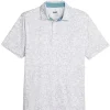 Puma Mattr Caddy Polo - White Glow/Slate Sky
