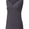 Puma Women'S Cloudspun Coast Sleeveless Golf Polo - Navy Blazer