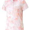 Puma Women'S Mattr Cloudy Golf Polo - Loveable