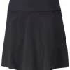 Puma Women'S Pwrshape Solid Woven Skort - Puma Black