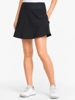 Puma Women'S Pwrshape Solid Woven Skort - Puma Black
