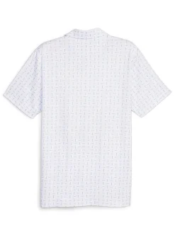 Puma X Arnold Palmer Dash Polo - White Glow/Navy Blazer