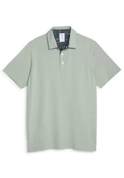 Puma X Liberty Solid Polo - Navy Blazer/Green Fog