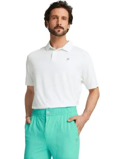 Puma X Palm Tree Crew Golf Polo - Bright White