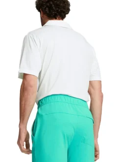 Puma X Palm Tree Crew Golf Polo - Bright White