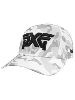 Pxg 9Forty Fairway Camo Snapback - White